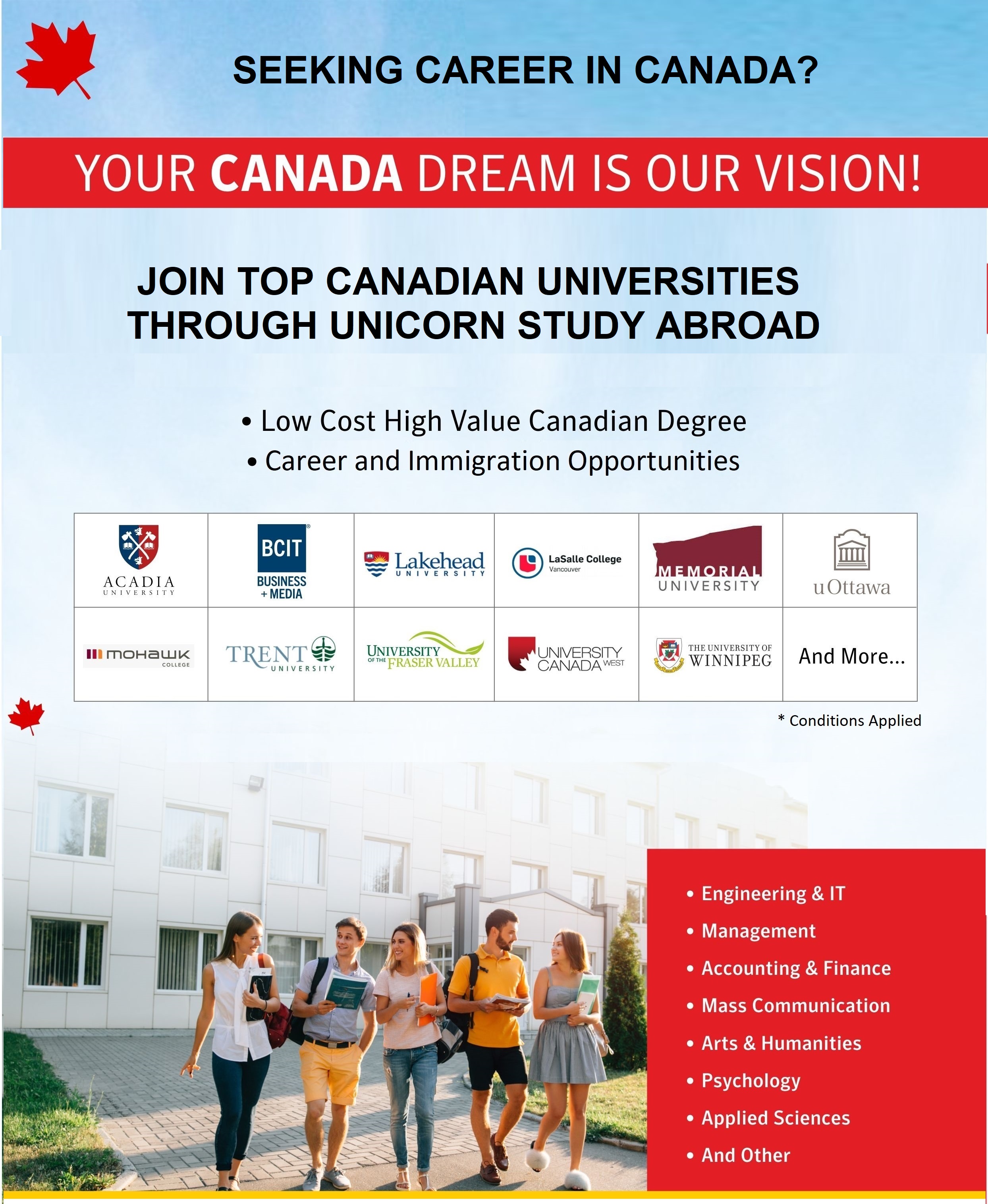 CANADA INFORMATION POSTER Oct
